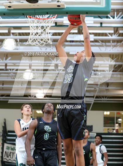 Thumbnail 2 in Colonial Forge vs South County (George Long Holiday Hoops Tournament) photogallery.