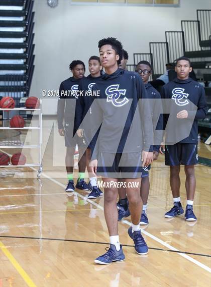 Thumbnail 3 in Colonial Forge vs South County (George Long Holiday Hoops Tournament) photogallery.