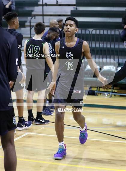 Thumbnail 3 in Colonial Forge vs South County (George Long Holiday Hoops Tournament) photogallery.