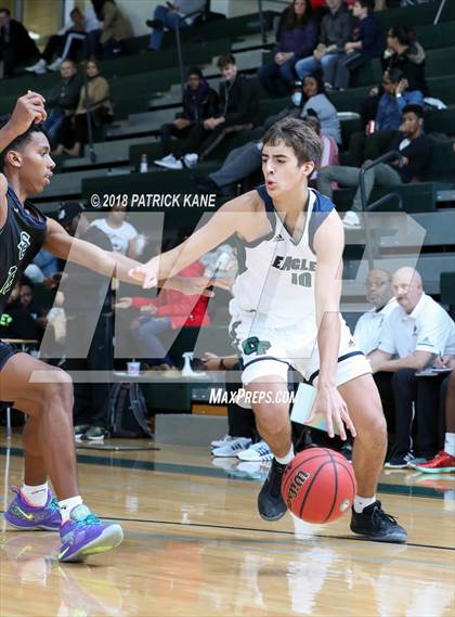 Thumbnail 2 in Colonial Forge vs South County (George Long Holiday Hoops Tournament) photogallery.
