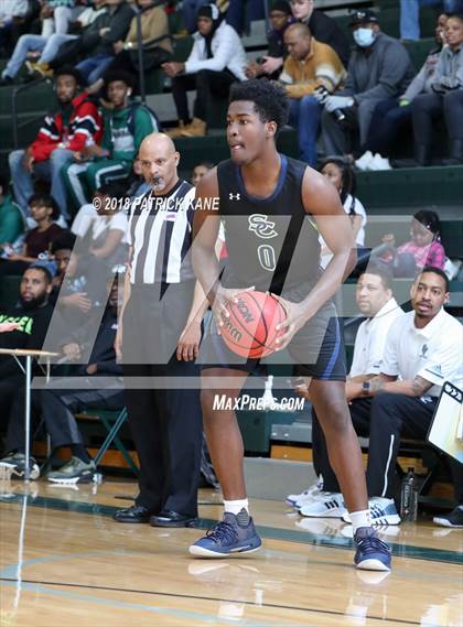 Thumbnail 1 in Colonial Forge vs South County (George Long Holiday Hoops Tournament) photogallery.