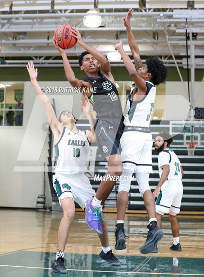 Thumbnail 2 in Colonial Forge vs South County (George Long Holiday Hoops Tournament) photogallery.