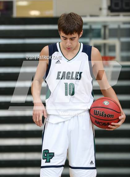 Thumbnail 1 in Colonial Forge vs South County (George Long Holiday Hoops Tournament) photogallery.