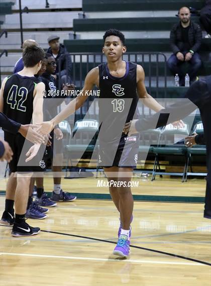Thumbnail 2 in Colonial Forge vs South County (George Long Holiday Hoops Tournament) photogallery.