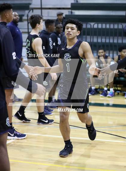 Thumbnail 1 in Colonial Forge vs South County (George Long Holiday Hoops Tournament) photogallery.