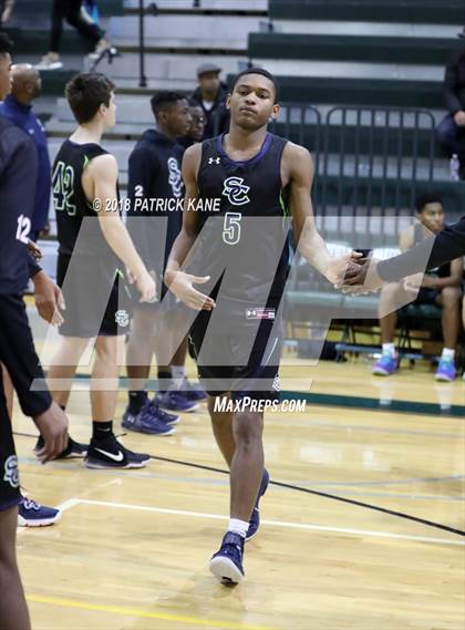 Thumbnail 3 in Colonial Forge vs South County (George Long Holiday Hoops Tournament) photogallery.