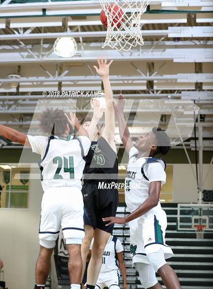 Thumbnail 3 in Colonial Forge vs South County (George Long Holiday Hoops Tournament) photogallery.