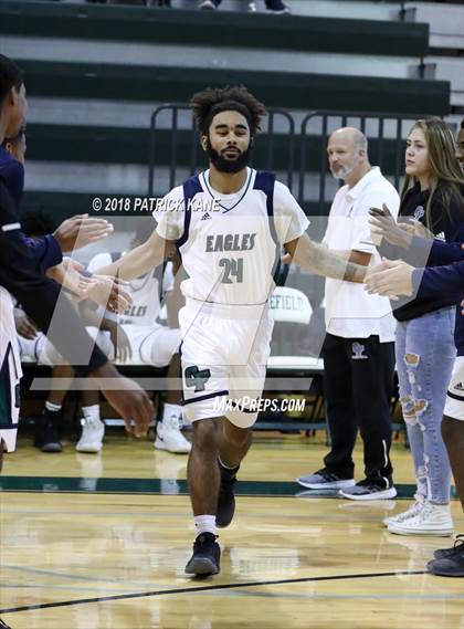 Thumbnail 2 in Colonial Forge vs South County (George Long Holiday Hoops Tournament) photogallery.