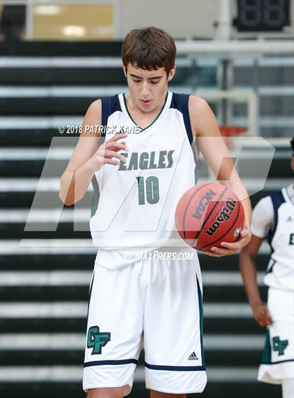 Thumbnail 2 in Colonial Forge vs South County (George Long Holiday Hoops Tournament) photogallery.