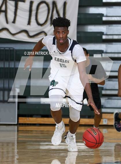 Thumbnail 1 in Colonial Forge vs South County (George Long Holiday Hoops Tournament) photogallery.