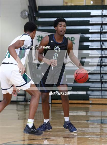 Thumbnail 1 in Colonial Forge vs South County (George Long Holiday Hoops Tournament) photogallery.