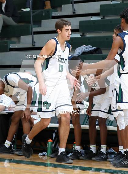 Thumbnail 3 in Colonial Forge vs South County (George Long Holiday Hoops Tournament) photogallery.