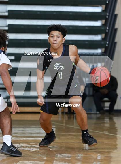 Thumbnail 3 in Colonial Forge vs South County (George Long Holiday Hoops Tournament) photogallery.