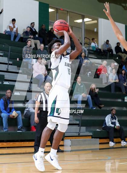 Thumbnail 3 in Colonial Forge vs South County (George Long Holiday Hoops Tournament) photogallery.