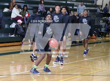 Thumbnail 1 in Colonial Forge vs South County (George Long Holiday Hoops Tournament) photogallery.
