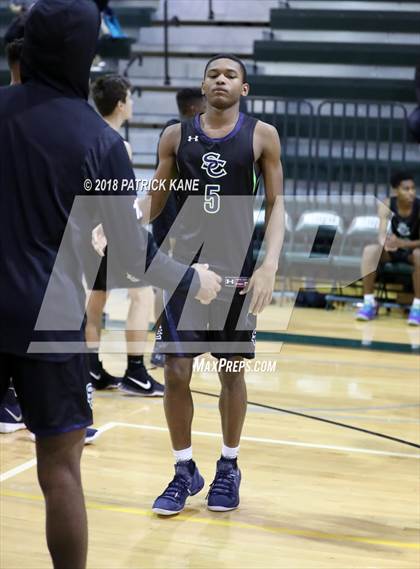 Thumbnail 1 in Colonial Forge vs South County (George Long Holiday Hoops Tournament) photogallery.