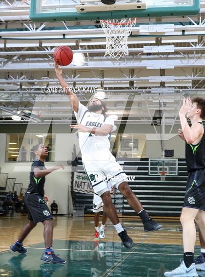 Thumbnail 1 in Colonial Forge vs South County (George Long Holiday Hoops Tournament) photogallery.