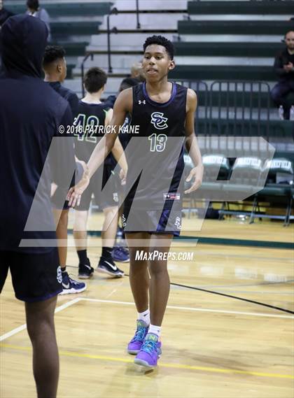 Thumbnail 1 in Colonial Forge vs South County (George Long Holiday Hoops Tournament) photogallery.