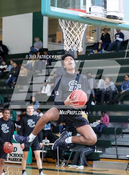 Thumbnail 2 in Colonial Forge vs South County (George Long Holiday Hoops Tournament) photogallery.