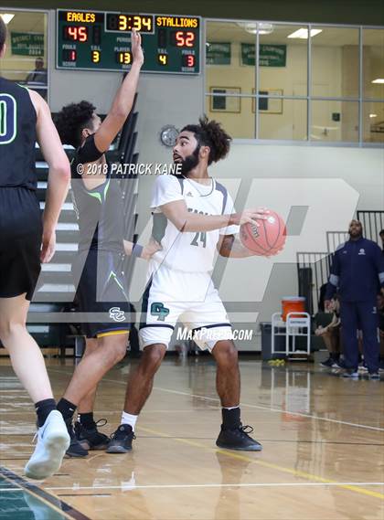 Thumbnail 3 in Colonial Forge vs South County (George Long Holiday Hoops Tournament) photogallery.