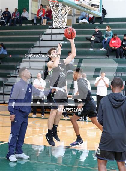 Thumbnail 1 in Colonial Forge vs South County (George Long Holiday Hoops Tournament) photogallery.