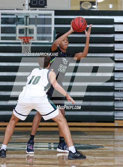 Thumbnail 2 in Colonial Forge vs South County (George Long Holiday Hoops Tournament) photogallery.