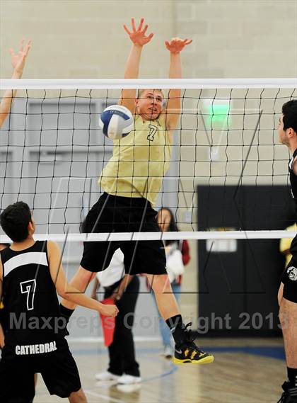 Thumbnail 3 in Cathedral vs. Bishop Montgomery (CIF SS D4 Final) photogallery.