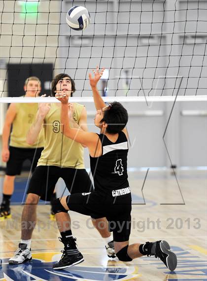 Thumbnail 3 in Cathedral vs. Bishop Montgomery (CIF SS D4 Final) photogallery.