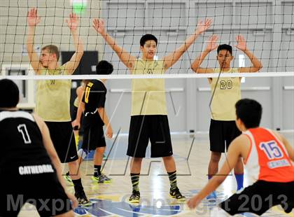 Thumbnail 2 in Cathedral vs. Bishop Montgomery (CIF SS D4 Final) photogallery.