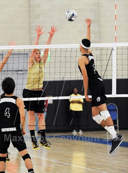 Thumbnail 1 in Cathedral vs. Bishop Montgomery (CIF SS D4 Final) photogallery.