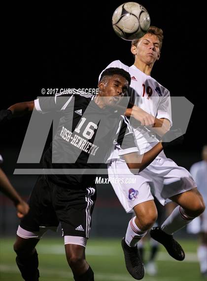 Thumbnail 3 in Rush-Henrietta @ Fairport (Section 5 Class AA Quarterfinal) photogallery.