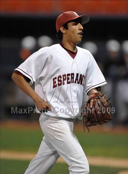 Thumbnail 3 in Mamaroneck vs. Esperanza (Anderson Bat National Classic) photogallery.