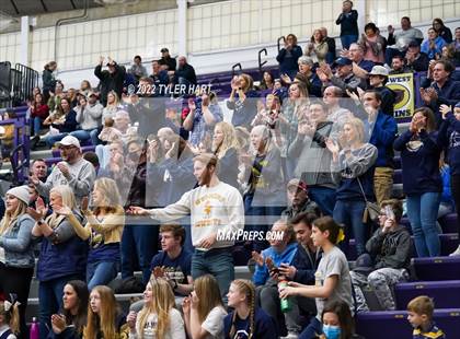 Thumbnail 3 in Indianapolis Bishop Chatard vs. Tri-West Hendricks (IHSAA 3A Regional Semifinal) photogallery.