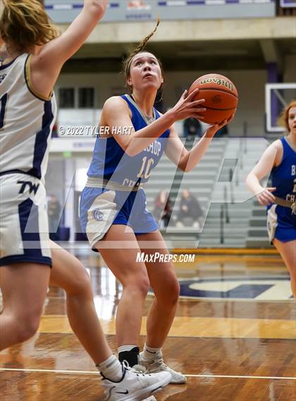 Thumbnail 1 in Indianapolis Bishop Chatard vs. Tri-West Hendricks (IHSAA 3A Regional Semifinal) photogallery.
