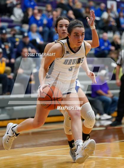 Thumbnail 1 in Indianapolis Bishop Chatard vs. Tri-West Hendricks (IHSAA 3A Regional Semifinal) photogallery.
