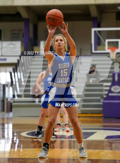 Thumbnail 3 in Indianapolis Bishop Chatard vs. Tri-West Hendricks (IHSAA 3A Regional Semifinal) photogallery.