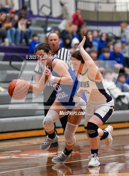 Thumbnail 1 in Indianapolis Bishop Chatard vs. Tri-West Hendricks (IHSAA 3A Regional Semifinal) photogallery.