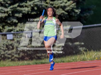 Thumbnail 2 in Metro Conference Track and Field Meet (4X100 Meter) photogallery.
