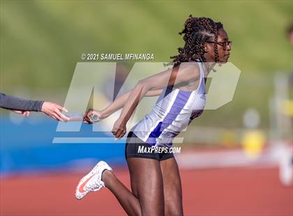 Thumbnail 2 in Metro Conference Track and Field Meet (4X100 Meter) photogallery.