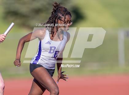 Thumbnail 2 in Metro Conference Track and Field Meet (4X100 Meter) photogallery.