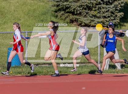 Thumbnail 1 in Metro Conference Track and Field Meet (4X100 Meter) photogallery.