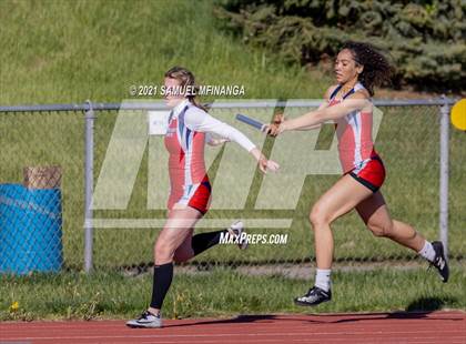Thumbnail 3 in Metro Conference Track and Field Meet (4X100 Meter) photogallery.