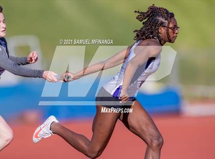 Thumbnail 1 in Metro Conference Track and Field Meet (4X100 Meter) photogallery.