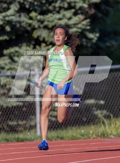 Thumbnail 1 in Metro Conference Track and Field Meet (4X100 Meter) photogallery.