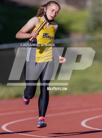 Thumbnail 1 in Metro Conference Track and Field Meet (4X100 Meter) photogallery.
