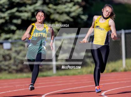 Thumbnail 1 in Metro Conference Track and Field Meet (4X100 Meter) photogallery.