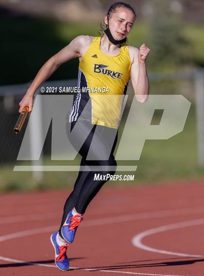Thumbnail 3 in Metro Conference Track and Field Meet (4X100 Meter) photogallery.
