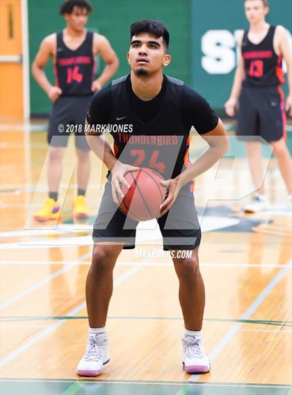 Thumbnail 2 in Chaparral vs. Thunderbird (Sunnyslope Hoopsgiving Tournament) photogallery.