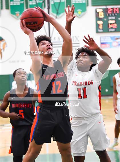 Thumbnail 3 in Chaparral vs. Thunderbird (Sunnyslope Hoopsgiving Tournament) photogallery.
