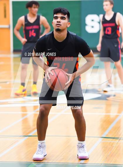 Thumbnail 3 in Chaparral vs. Thunderbird (Sunnyslope Hoopsgiving Tournament) photogallery.